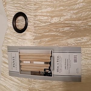 Crushed Tafetta Curtain Panels 48 x 84